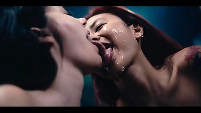 possessed lezzies hook-up - hook-up Addicted ladies blasting With massive Amount Of lubricious vag splatter TRAILER