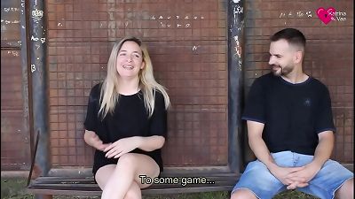 The bus does not come, we better play a game. assfuck time