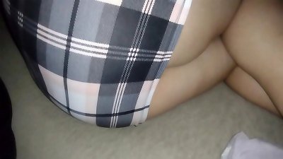 The steaming mom put on a stellar dress,