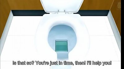 Kami Machi Sana-chan The cartoon - scene 1