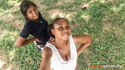 Real amateur ebony ladies first Time lesbian hump Makes Them cum hard