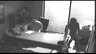 Office date Gets Caught On CCTV And Leaked