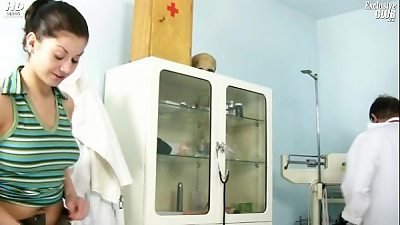 gyno patient Monika cooter plug gyno clinic examination